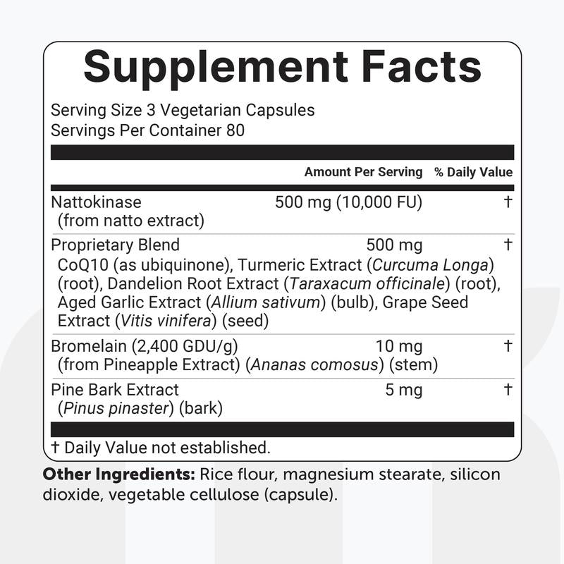 Nattokinase Complex for Heart Health - Image 2