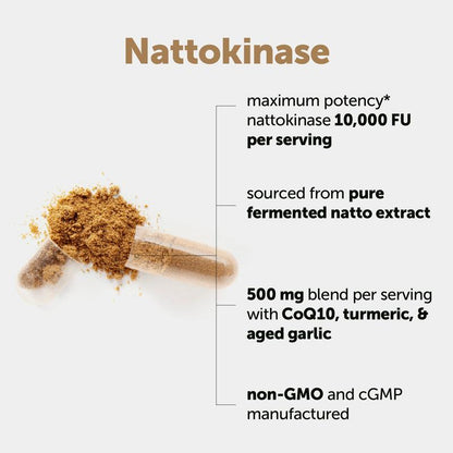 Nattokinase Complex for Heart Health